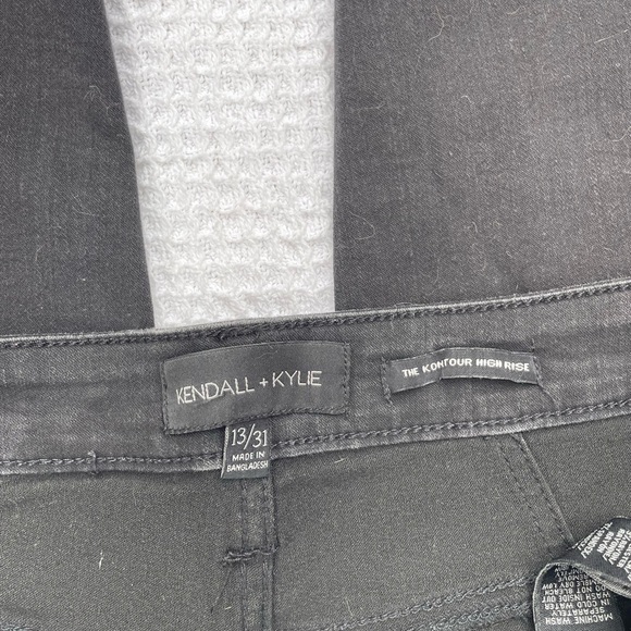 Kendall & Kylie Black Skinny Jeans size 12 - Picture 5 of 7